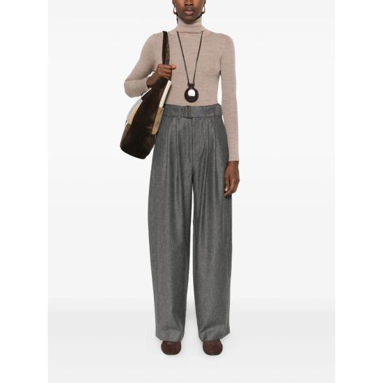 25FW 쉐르 크롭 팬츠 PAN0173 COLE GRIS GREY - SOEUR