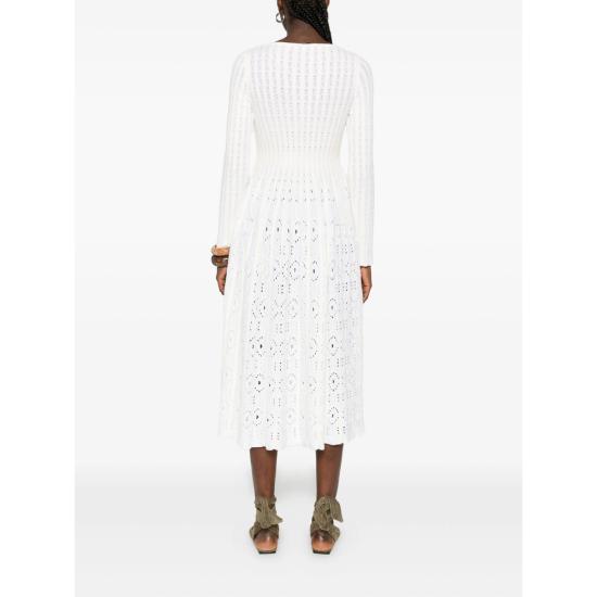 25FW 안토니오발렌티 롱 원피스 1226AV FIONNUALA 408 WHITE - ANTONINO VALENTI