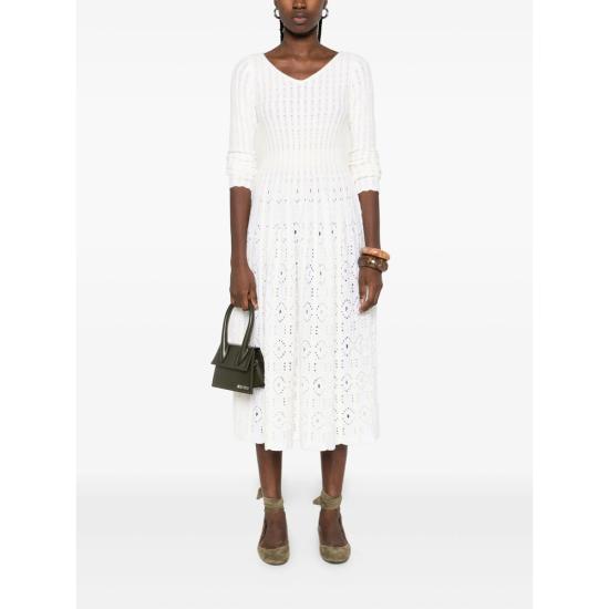 25FW 안토니오발렌티 롱 원피스 1226AV FIONNUALA 408 WHITE - ANTONINO VALENTI