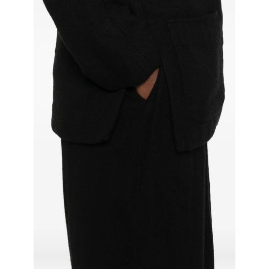 25FW 우마 왕 팔라초 팬츠 UP3007 UW900 BLACK - UMA WANG