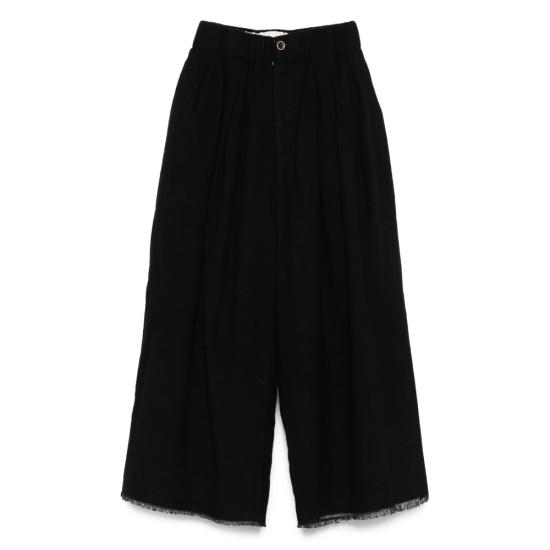 25FW 우마 왕 팔라초 팬츠 UP3007 UW900 BLACK