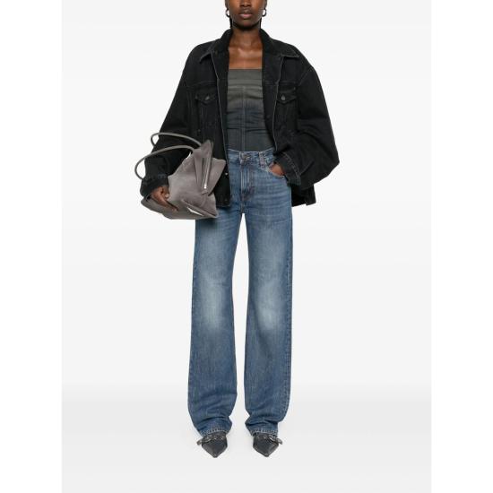 25FW 하이쿠레 데님 자켓 HEW09118 DF173 L0854 BLACK - HAIKURE