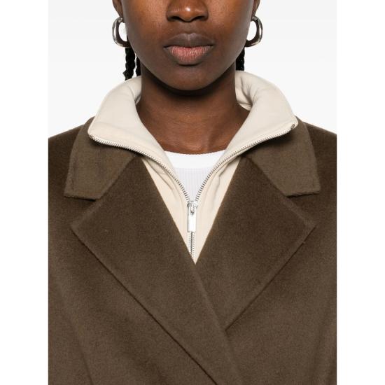 25FW 다이나미스 스튜디오 코트 DS93F25 MILAN DKTAU BROWN - DYNAMIS STUDIO