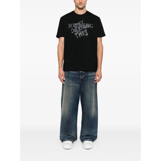 25FW 아이스 비 아이스버그 탑 F043 6327 9000 BLACK - ICE B ICEBERG