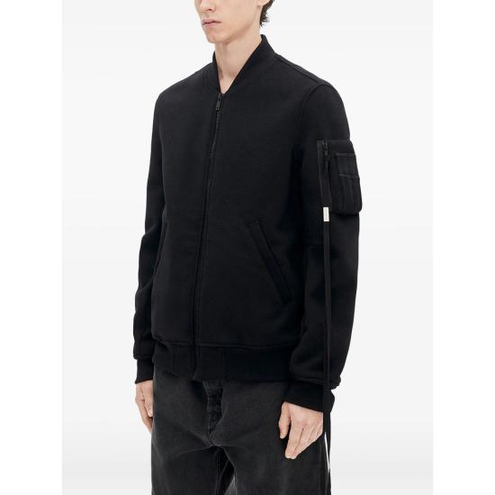 25FW 앤 드뮐미스터 봄버 자켓 B0012390 FA229 099 BLACK - ANN DEMEULEMEESTER