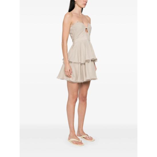 25SS 팻보 숏 원피스 VEC30756US NATUR NEUTRALS - PATBO