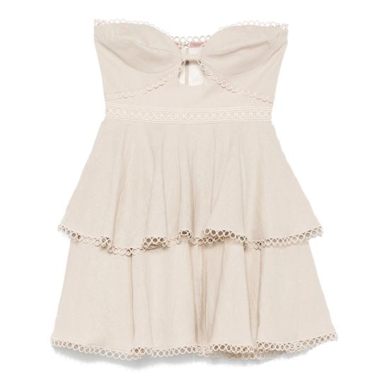 25SS 팻보 숏 원피스 VEC30756US NATUR NEUTRALS