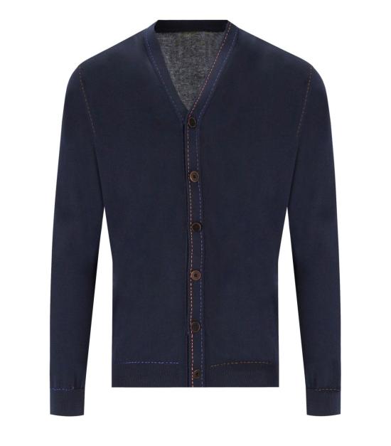  밥 가디건 SPOKE R00396 NOTTE M Blue