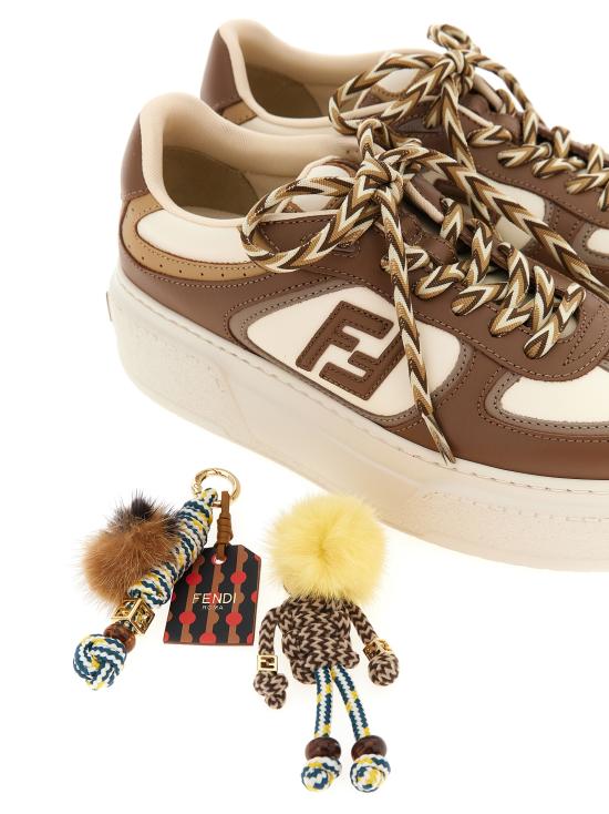 25FW 펜디 매치 소프트 레더 로우탑 스니커즈 8E8721AY9NF1TO6 Multicolor - FENDI