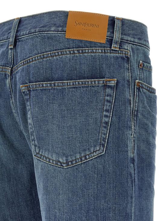 25FW 생로랑 데님 팬츠 816412Y21WC4432 Blue - SAINT LAURENT