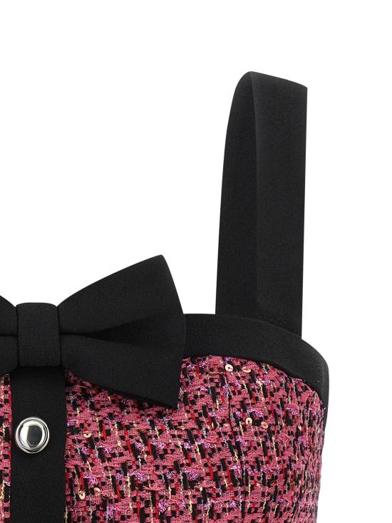 25FW 알레산드라리치 민소매 티셔츠 FABX4139F45851917 Pink - ALESSANDRA RICH