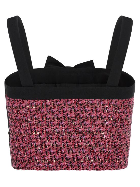 25FW 알레산드라리치 민소매 티셔츠 FABX4139F45851917 Pink - ALESSANDRA RICH