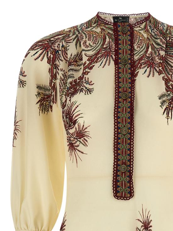 25FW 에트로 미디 원피스 WRHA043199SPSE2X0801 Multicolor - ETRO