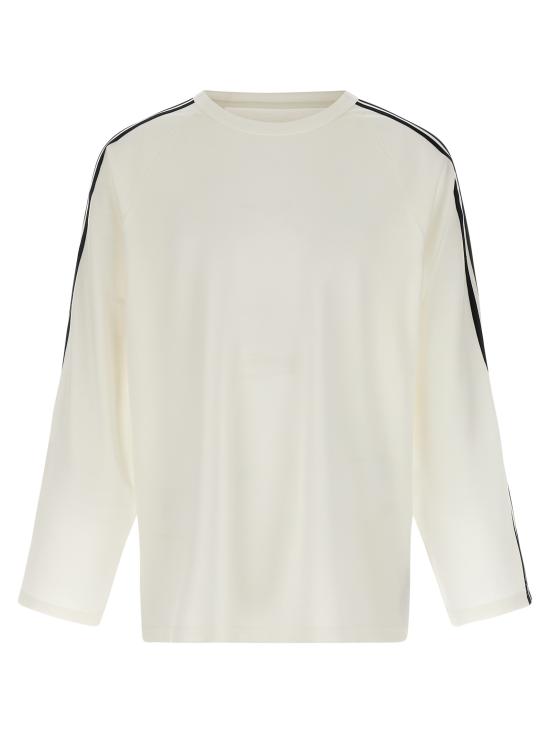 25FW 와이쓰리 긴팔 티셔츠 JZ0635WHITE White Black