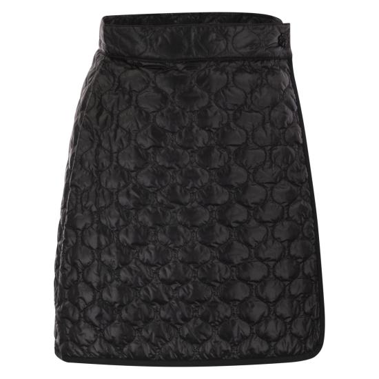 25FW 몽클레어 나일론 패딩 미니 스커트  K20932D00036 BLACK