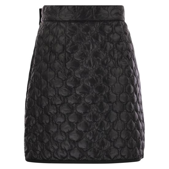 25FW 몽클레어 나일론 패딩 미니 스커트  K20932D00036 BLACK - MONCLER