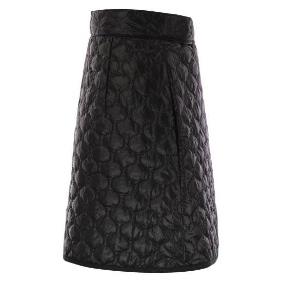 25FW 몽클레어 나일론 패딩 미니 스커트  K20932D00036 BLACK - MONCLER