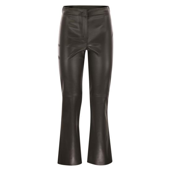 25FW 에스막스마라 스트레이트 팬츠 2529786013600 BROWN