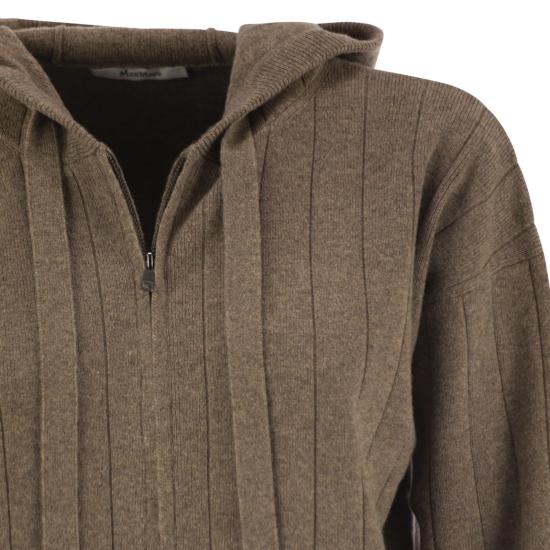 25FW 막스마라 루비에라 지퍼 니트 가디건 2521346029600 CAMEL - MAX MARA