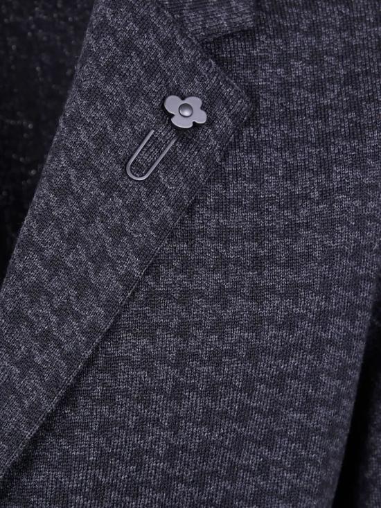 25FW 라르디니 수트 자켓 CNLJM70 AA65002 930NE BLACK AND WHITE - LARDINI