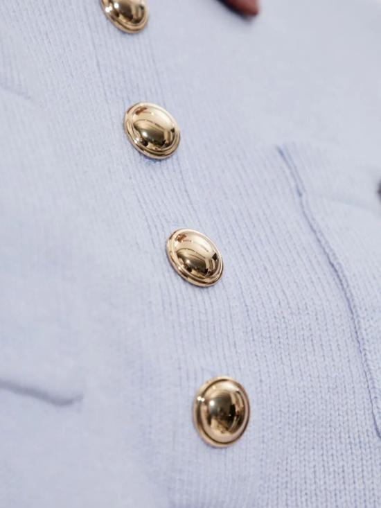 25FW 셀프 포트레이트 폴로 티셔츠 AW25 021T BLUE - SELF PORTRAIT