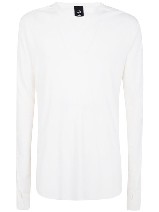 25FW 톰크롬 긴팔 티셔츠 MTS900 CREAM - THOM KROM