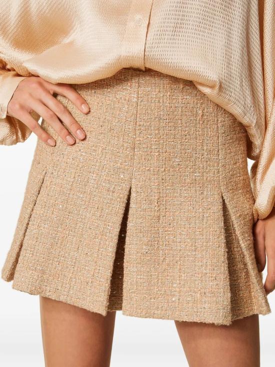 25FW 트윈셋 숏 스커트 252TP2144 12778 BEIGE GOLD - TWINSET