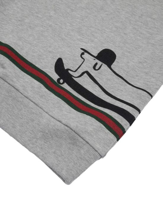 25FW [키즈] 구찌 티셔츠 569693 XJHCA 1183 LIGHT GREY MELANGE MIX - GUCCI