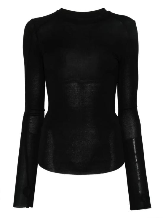 25FW 톰크롬 스웨터 WTS584 BLACK