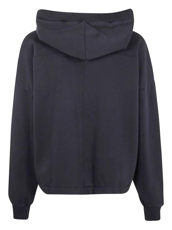 25FW 톰크롬 후드 티셔츠 MS186 BLACK - THOM KROM