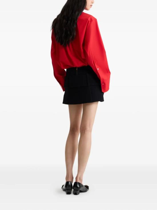 25FW 파투 숏 스커트 SK0990232 999B BLACK - PATOU