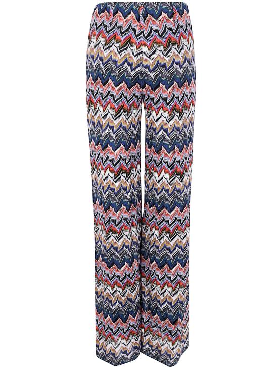 25FW 미소니 플레어 팬츠 DS25WI0Q BR012F SM9R3 MULTICOR TONES - MISSONI