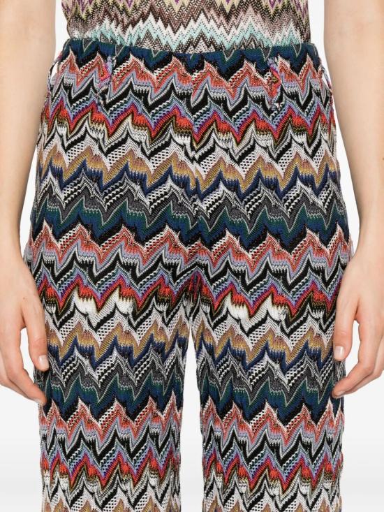 25FW 미소니 플레어 팬츠 DS25WI0Q BR012F SM9R3 MULTICOR TONES - MISSONI