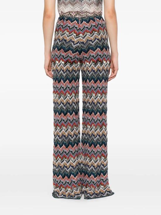 25FW 미소니 플레어 팬츠 DS25WI0Q BR012F SM9R3 MULTICOR TONES - MISSONI