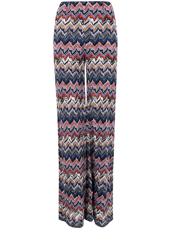 25FW 미소니 플레어 팬츠 DS25WI0Q BR012F SM9R3 MULTICOR TONES - MISSONI