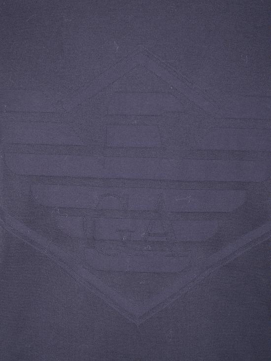 25FW 엠포리오 아르마니 탑 EM002968 AF10762 FB282 TEAFW107 NAVY JACQUARD - EMPORIO ARMANI