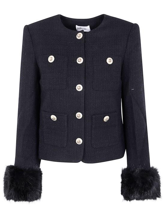 25FW 셀프 포트레이트 자켓 AW25 088J BLACK