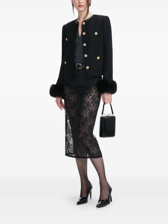 25FW 셀프 포트레이트 자켓 AW25 088J BLACK - SELF PORTRAIT