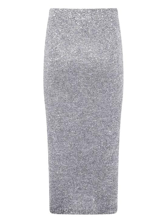 25FW 디익스테리어 미디 스커트 61299 11PIO LEAD - D. EXTERIOR