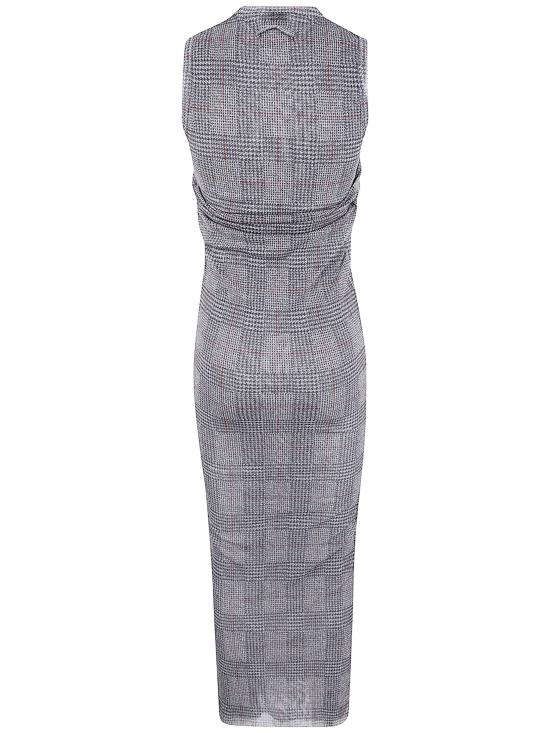 25FW 장 폴 고티에 미디 원피스 25 04 W DR061 M007P 087930 LIGHT GREY VANILLA RED - JEAN PAUL GAULTIER