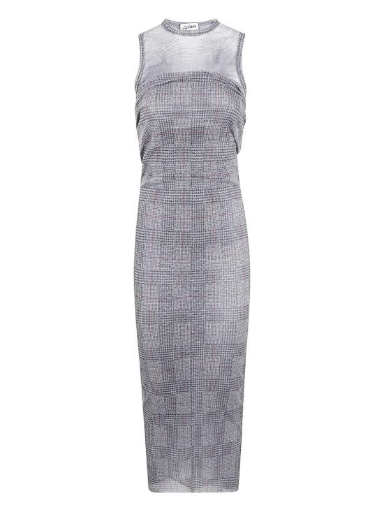 25FW 장 폴 고티에 미디 원피스 25 04 W DR061 M007P 087930 LIGHT GREY VANILLA RED - JEAN PAUL GAULTIER