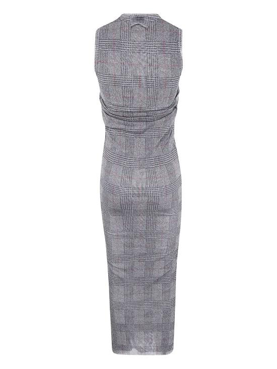 25FW 장 폴 고티에 미디 원피스 25 04 W DR061 M007P 087930 LIGHT GREY VANILLA RED - JEAN PAUL GAULTIER