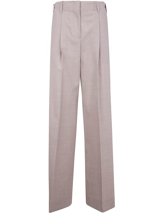 25FW 파로쉬 스트레이트 팬츠 D232305 LUWOOL 038 CHALK