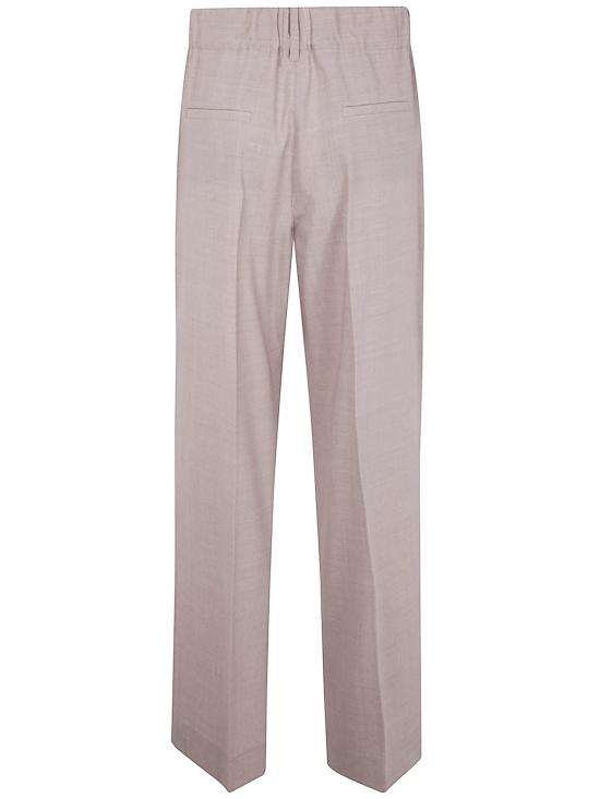 25FW 파로쉬 스트레이트 팬츠 D232305 LUWOOL 038 CHALK - PAROSH