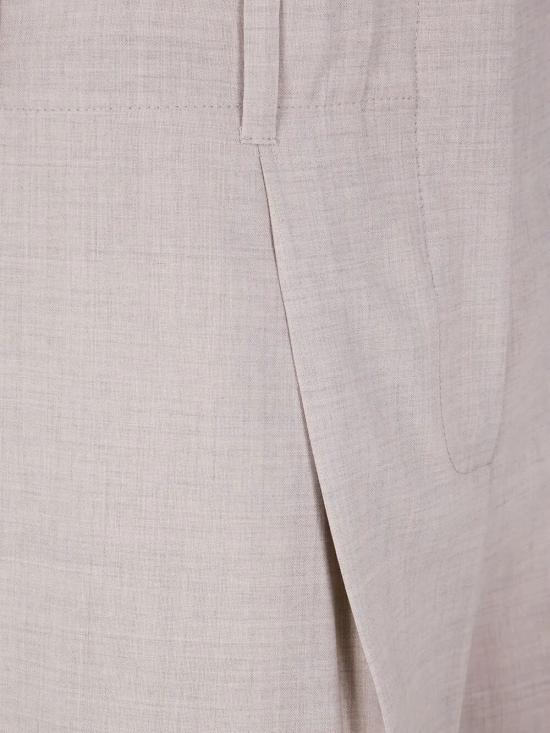 25FW 파로쉬 스트레이트 팬츠 D232305 LUWOOL 038 CHALK - PAROSH
