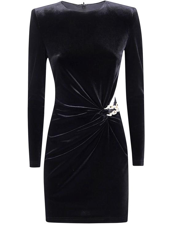 25FW 셀프 포트레이트 숏 원피스 AW25 128S BLACK