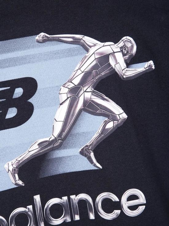 25FW 뉴발란스 반팔 티셔츠 MT53948BK BLACK - NEW BALANCE