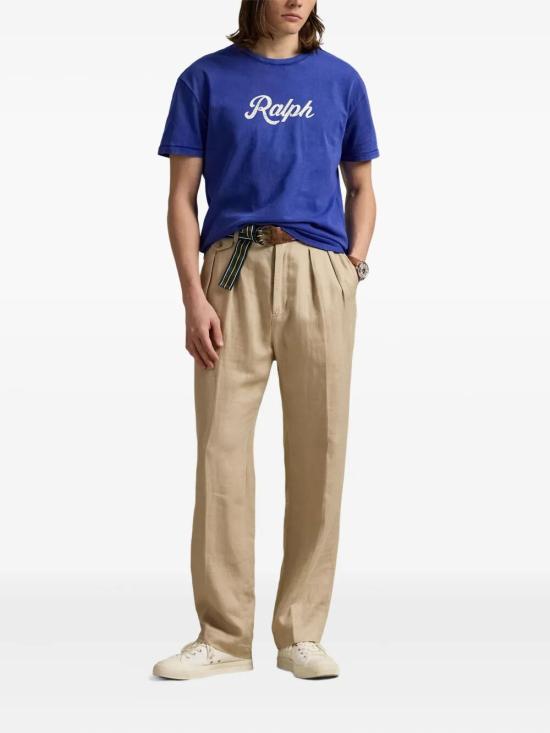 25FW 폴로 랄프로렌 탑 710 936 401 010 GRAPHIC ROYAL - POLO RALPH LAUREN