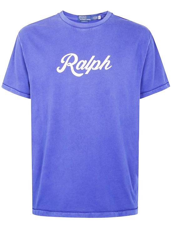25FW 폴로 랄프로렌 탑 710 936 401 010 GRAPHIC ROYAL - POLO RALPH LAUREN