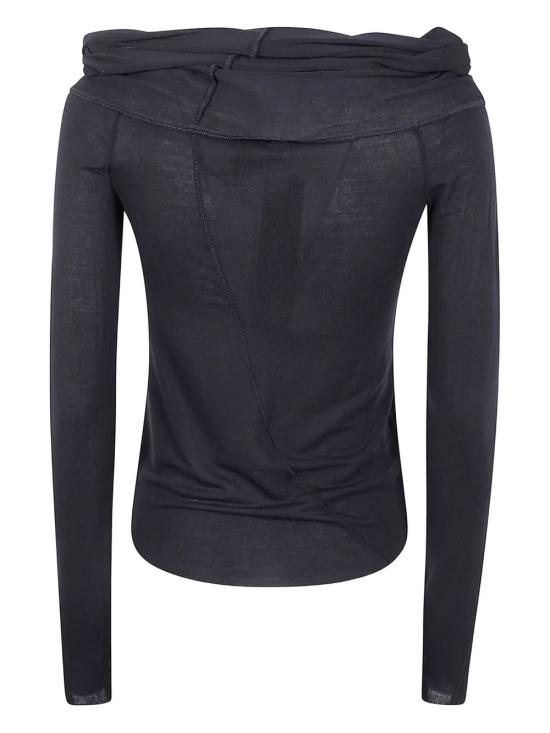 25FW 톰크롬 블라우스 WTS578 BLACK - THOM KROM